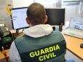 Una agente de la Guardia Civil en Valladolid, en una imagen de archivo