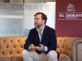 Iván Espinosa de los Monteros, en la redacción de El Debate