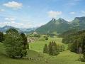 Paisaje de Suiza, uno de los países más seguros del mundo.