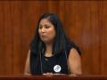La diputada de Más Madrid, Diana Carol Paredes Choquehuanca