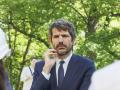 El ministro de Cultura, Ernest Urtasun, en su visita al Monasterio de Suso, en mayo
