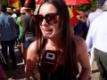 Joven en la manifestación del PP «Mafia o democracia»