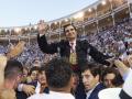 Morante de la Puebla sale la hombros por la Puerta Grande de Las Ventas
