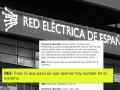 Conversación entre un portavoz de una operadora eléctrica y REE