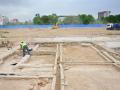 Obras para el nuevo jardín Trini Miró de Valencia.