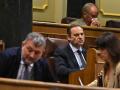 El diputado José Luis Ábalos en la bancada del Grupo Mixto en el Congreso