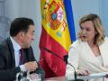 Los ministros Pilar Alegría y José Manuel Albares