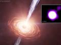 Un agujero negro ha expulsado un chorro sorprendentemente potente en el universo distante, según un estudio del Observatorio de rayos X Chandra de la NASA
