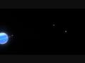 Urano y sus lunas principales