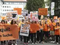 Alrededor de 1.500 personas han participado este jueves en la manifestación