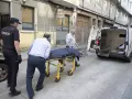 Traslado del cuerpo de la mujer asesinada