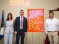 Presentación de la Tomatina de Buñol en la Diputación de Valencia.