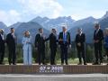 Líderes de de los países del G7 en la cumbre de Kananaskis en Canadá