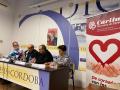 De izquierda a derecha: Darío Reina, Jesús Fernández, Antonio Reyes y Amparo Velasco, durante la presentación de la memoria.