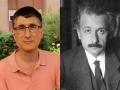 Montaje de José María Martín Olalla, profesor de la Universidad de Sevilla y el físico alemán Albert Einstein