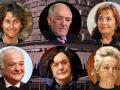 Cándido Conde-Pumpido, Ramón Sáez, Inmaculada Montalbán, María Luisa Segoviano, María Luisa Balaguer y Laura Díez