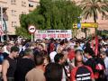 Trabajadores del metal de Cádiz en la manifestación de este miércoles