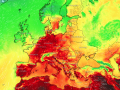 Temperaturas extremas en buena parte de Europa previstas para este miércoles