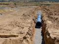 La UME apoya " la reparación de la tubería de 20 kilómetros que une el embalse de Serones y la Estación de Tratamiento de Agua Potable, en Ávila
