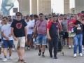 Manifestantes del metal en Puerto Real el pasado día 30.