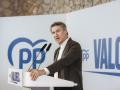 El presidente del Partido Popular, Alberto Núñez Feijóo