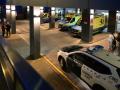Un vehículo de la Guardia Civil en las Urgencias del Complejo Hospitalario Universitario de La Coruña