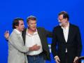 Aznar, Feijóo y Rajoy