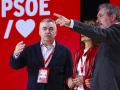 Santos Cerdán y Juan Espadas, en el pasado Congreso Federal del PSOE, celebrado en Sevilla