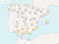 Previsión meteorológica en la Península este sábado 5 de julio