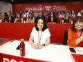 Rebeca Torró, en el Comité Federal del PSOE junto con Cristina Narbona.