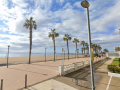 Vista del paseo marítimo de Santa Margarida, en Roses