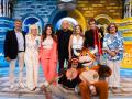 Los presentadores del Grand Prix, junto con las autoridades de Celanova (Ourense) y Huelma (Jaén)