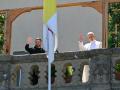 El Papa ha recibido en Villa Barberini al presidente de Ucrania, Volodimir Zelenski