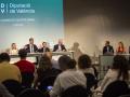 Imagen de alcaldes de municipios de Valencia reunidos en la Comisión de gestión de la dana