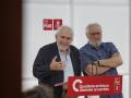 El expresidente de Castilla y León, Demetrio Madrid, y el exeurodiputado Juan Colino del PSEO