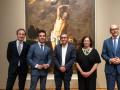Imagen de la presentación de la primera exposición monográfica de Pedro Orrente en el Museo de Bellas Artes de Valencia