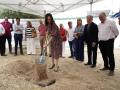 Primera piedra de las viviendas en Posadas (Córdoba)