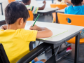 Aula en una escuela pública de Cataluña