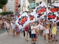 Manifestación de Soria Ya en defensa del ferrocarril