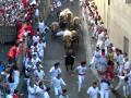 Así ha sido el séptimo encierro de San Fermín 2025 con toros de La Palmosilla