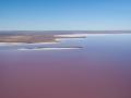 Vista aérea del lago Eyre