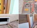 Imágenes de los efectos y enseres de unos okupas en una casa de Valencia.