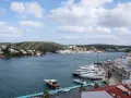 Puerto de Mahón, donde se producen habitualmente rissagues