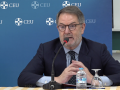 El director de El Debate, Bieito Rubido, este miércoles en El Escorial