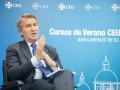 El líder del Partido Popular, Alberto Núñez Feijóo