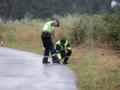 Dos agentes de un equipo de reconstrucción de accidentes de la Guardia Civil (Foto de archivo)