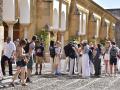 Turistas en la Mezquita-Catedral