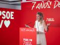 La portavoz de la Comisión Ejecutiva Federal del PSOE, Montse Mínguez