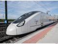 Tren AVE en una estación española.