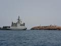 Ell buque de acción marítima Furor (P-46), en las inmediaciones de las islas Chafarinas
